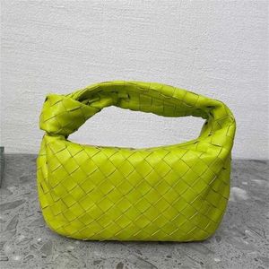 Luxo bottegassvenetas sacos jodie tecido clássico bolsas femininas 5a bolsas de embreagem moda tecer couro pretootc8lb9zqq