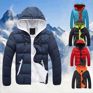 Homens Down Parkas Outono e Inverno Homens Ultra Parka Casacos Grosso Ao Ar Livre Homens Roupas de Inverno Quente Masculino Zipper Casacos Streetwear Plus Size Down Jacket 230920