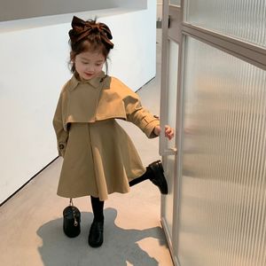 New kid high-quality designer clothe Children's COAT DRESS Two piece set Girls dress kids clothes Christmas gift