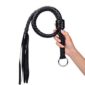 Kırbaç Mahsuller 116cm At Kırbaç PU Deri Bullwhip Horseriding Binicilik Kırbaç Demir Çember Tutucu 230921