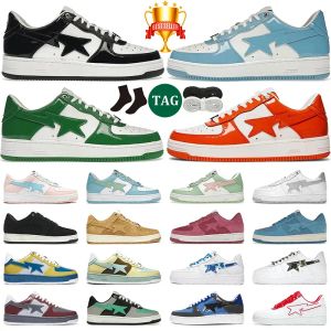 Buty do biegania projektant Sneakers Buty SK8 Niski czarno -biały pastel zielony niebieski zamszowe różowe trenery sporty sporty spacery w spacerowaniu butów.