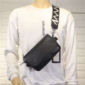Torby talii projektant marki mody skórzana torba crossbody casual biznesu męskiego torba posłańca vintage mężczyzn torebki na ramię z suwakiem 230920