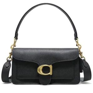 Womens Man Tabby Designer Messenger Facs Luxury Tote Handbag حقيقية من الجلود الكتف الحقيقية كيس كتف مرآة حقيبة أزياء مربعة مربعة الأزياء