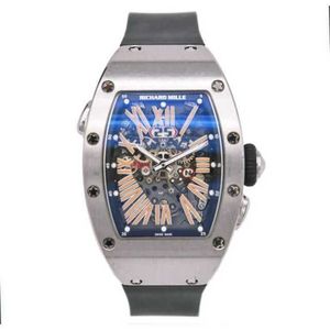 Richarmilles Tourbillon Watch Automatic Mechanical Heruples Wrist Swiss Watches Series RM037 Titanium Alloy Watch With Automatic Winding WN-YS2L