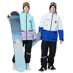 Skiing Suits Ski Wear Suit Sets for Men and Women Snowboarding Clothing Waterproof Outdoor Snow Costume Jackets Pants Unsex Winter 230920