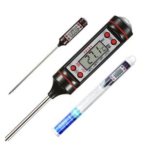 Thermometers Food Grade Digital Cooking Foods Probe Meat Kitchen Bbq Selectable Sensor Thermometer Portable Cooking-Thermometer Sn45 Dh2De