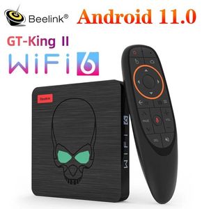 BeeLink GT King II Wifi 6 Smart TV Box Android 11 Amlogic A311D2 Octa Core LPDDR4 8GB 64GBサポート4K 60FPS BT50 1000M USB309011991