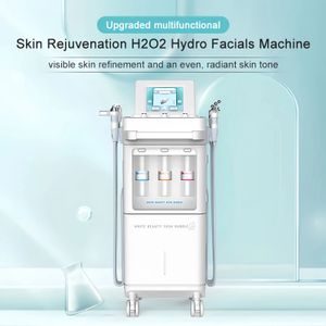 Hot Selling 9 In 1 Hydra Aqua Peeling Facial Dermabrasion Facial Care Oxygen Skin Plumping & Hydrating Face Lifting Equipment