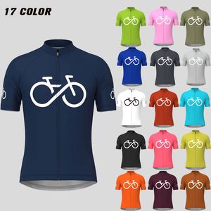 Летний велосипедный трикотаж для мужчин, горный велосипед, спандекс, униформа, команда, MTB, велосипедная одежда, одежда с рукавами, велосипедный трикотаж, 17 цветов, рубашка