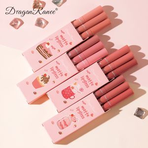 Lip Gloss 3PCS Set Velvet Matte Set Long Lasting Waterproof Lipstick Kit Nourish Moisturizing Professional Tint Makeup Gift 230920