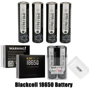 Orijinal Blackcell IMR 18650 Li-Ion Pil 3100mAh 40A 3.7V Kırmızı Sarı Mavi 3000mAh Yüksek Drenaj Şarj Edilebilir IMR18650 Siyah Hücre Lityum Piller