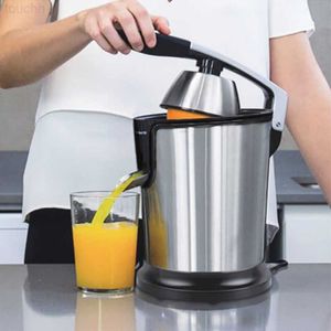 Juicers rostfritt stål Multifunktion Handpress Juice Extractor Electric Juicer Orange Juice Machine Hushållens citronsaft Separator L230921