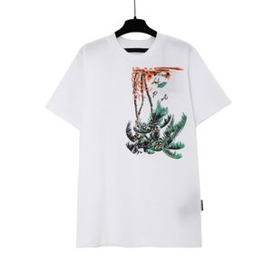 Erkek Palmiye Angel T Shirt Menswomens Tasarımcı T-Shirt Tees Giyim Üstleri Adam Gündelik Göğüs Metter Gömlek Lüks Giyim Sokak Şortlu Kılıf Kıyafetleri Tshirt