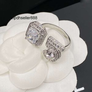 Bandringe Bandringe Frau Designer Hochzeit Diamanten Modeschmuck S925 Sterling Silber Ring