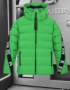 Mens Winter Women Hooded Moose Designer Jacket broderi Down Jacket Warm Parka Coat Men Puffer Jackets Knuckls Letter Print Outwear