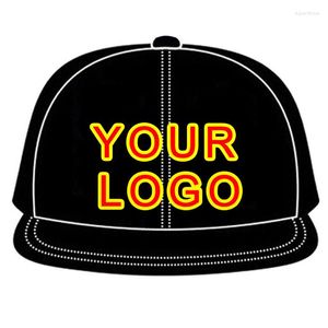 Ball Caps Custom Baseball Hat Adjustable Or Fitted Closure Unisex Size Customize Embroidery Printed OEM DIY Logo Snapbck Hip Hop Mesh Cap