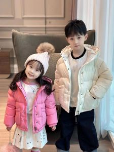 Moncl202323new jaqueta com capuz para crianças pequenas casaco de alta qualidade criança jaquetas vestir roupas infantis presente de natal