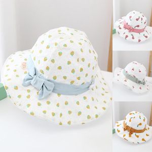 Baskar Cap Fisherman's Printing Sun Baby Hat Toddler Outdoor Kids Pattern Hats Baseball Caps Visor Women Foldbara