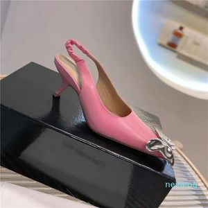 Designer -Trendy Metallic Bow High Heel