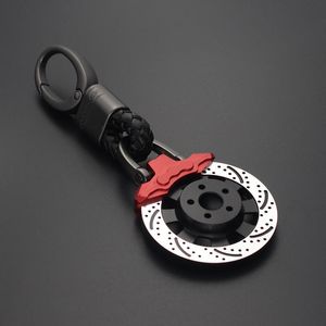 Key Rings Car Keychain MOTO Key Ring For Keys Metal Wheel Brake Disc Key Ring Holder Auto Keyrings Motorcycle Key Chain For Car Pendant 230921