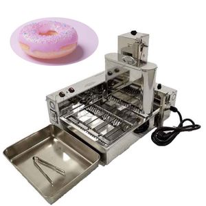 Ticari Otomatik Donut Yapım Makinesi 5.5 Hopper Paslanmaz Çörek Donut Makinesi