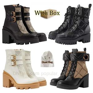 Martin Boots الأصلي Zipper Onkle Boot Womens Platform Heel Combat Boot Lace-Up High Heel Leather Boot Snow Boots Oxford Shoe Rubber Boot Oursole Boot with Box