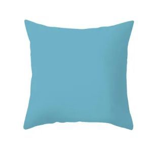 Basit yastık kılıfı ev kanepe atma yastık kılıfı saf renk polyester beyaz yastık kapağı yastık kapağı dekor yastık kılıfı boş