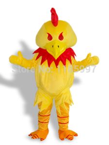 Gorąca sprzedaż akceptuj niestandardowe czerwone oczy żółte kutas Halloween Mascot Costume Fancy Dress Animal Darmowa wysyłka