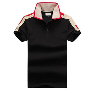 Summer Luxury Designer Brand Men's Polos Shirts Men short sleeve T-shirt original single Lapel shirt men's Tees&Polos