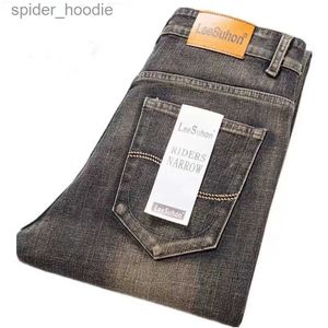 Jeans masculinos clássicos jeans masculinos jean homme pantalones hombre homens spijkerbroek mannen macio preto motociclista masculino macacão jeans calças masculinas l230927