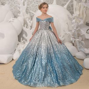 Children's dress girl high custom high-end catwalk piano competition dress princess dress birthday ball gown summer230F