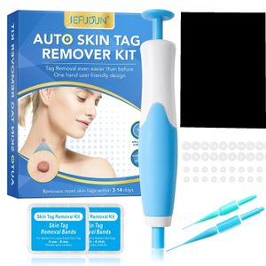 Cleaning Tools Accessories 2 IN 1 Auto Skin Tag Remover Kit Micro Skin Tag Removal Device Adult Mole Stain Wart Remover Face Care Beauty Tools Drop 230921