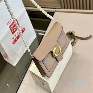 Cross Body Women's Bag For Mirror Quality Luxury Designer Bags Lady Leather Female Fashion Trendy Crossbody Pearl Mini Taby Girl Shoulder Bag