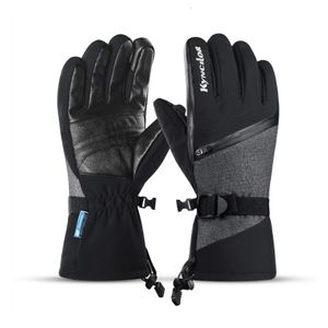 Ski Gloves Waterproof Snowboard Snow Warm Autumn And Winter Outdoor Sports Cycling Thick Cold Insulation Touch Screen 230920