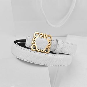 Golden Alloy Smooth Buckle Designer Belts أحزمة عكس الحزام عرضة للجنسين عصرية الخصر حزام جلدي حقيقي عالية الجودة 8LN66