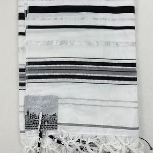 Lenços Talit Xale de oração 180 x 50 cm 70 21 polegadas Israel Judaical Tallit para Christian Je 230921