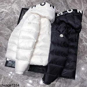 Męskie kurtki Designer Mens Winter Salzman Down Parkas Light Windbreaker Bluaker Black White Puffer odzież wierzchnia Man Włoch Italia290c