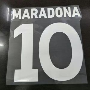 Maradona soccer Nameset Player nameset A-Z Number 0-9 Printng football font296W