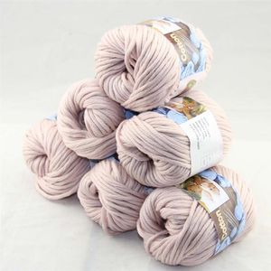 LOT of 6 BallsX50g Special Thick Worsted 100% Cotton Knitting Yarn Linen 2208301s