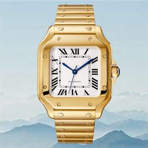 aaa watch Automatic Movement Fashion boss Watchs for Men Stainless Steel Folding buckle Sapphire Gold Waterproof Stopwatch Busines2291