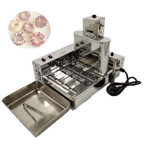 110V/220V kommersiell automatisk Donut Making Machine Auto Donut Maker rostfritt stål Donut Fryer