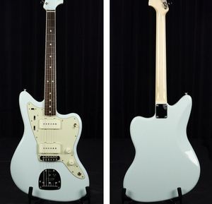 FSR tillverkad i Japan Traditionell 60 -tal Jazzmaster MH 2023 (Sonic Blue) (KM5782) Elektrisk gitarr