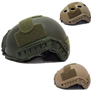 Skidhjälmar Airsoft Hjälm Taktisk militär snabb hjälm Gear Army Paintball CS WarGame Protect Equipment Outdoor Hunting Lightweight Hjälm 230921