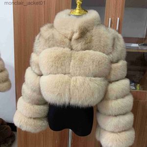 Women's Fur Faux Fur Luxury Mink Short Coats Women Winter Top Fashion Faux Fur Coat Elegant Thick Warm Outerwear Fake Fur Woman Zipper Fluffy Jacket J230921