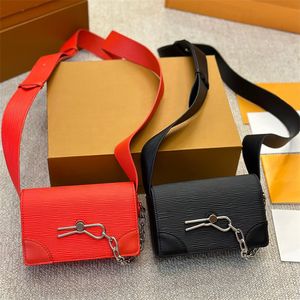 Mini Micro Parowanie Uchwyt Miękkie torebki bagażnika luksusowe torba na ramię 23 Designerska torba krzyżowa czerwone czarne torebki modne torba na krzyżowość