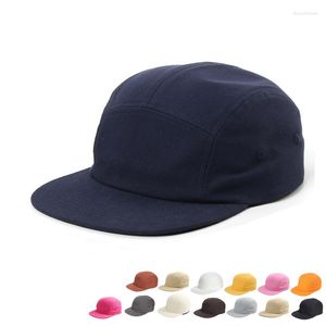 Top Caps Özel Logo Yıkanmış Cottton Gorra Beisbol Düz Beyzbol Kapağı Erkekler Gorras De Besibol 5 Panel Losc Hip Hop Snapback Hats Kadınlar İçin