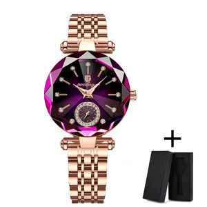 Poed Agar Designer Womenwatch Charm Watch for Women Luxury Design Rose Gold Steel Quartz armbandsur Vattentäta Fashion Swiss varumärken Watches 777 869