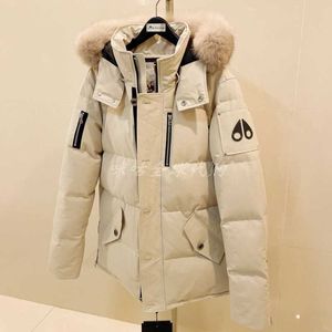 Kanadas Einkaufsagentur für Winter Mooses Scissors Jacket Thick Hooded Men's Clothing Couple's Work 5039