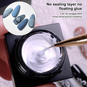 Nagellack 5g nagelkonst gips svart vit färgglad målning konserverad gel präglad nagellack gel uv nagellack lack lack för nagel 230921