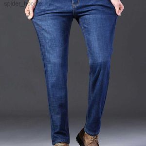 Men's Jeans Summer Fashion Thin Stretch Men'S Jeans Straight Tube Loose Casual Men'S Pants Summer Construction Site Work Men'S Pants A3397 L230921